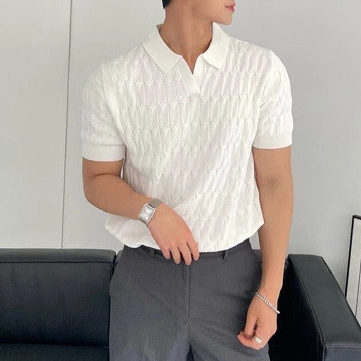 Merino Polo - Men's Stylish Knitted Poloshirt