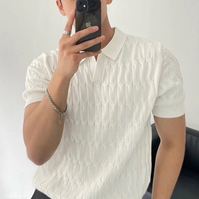 Merino Polo - Men's Stylish Knitted Poloshirt