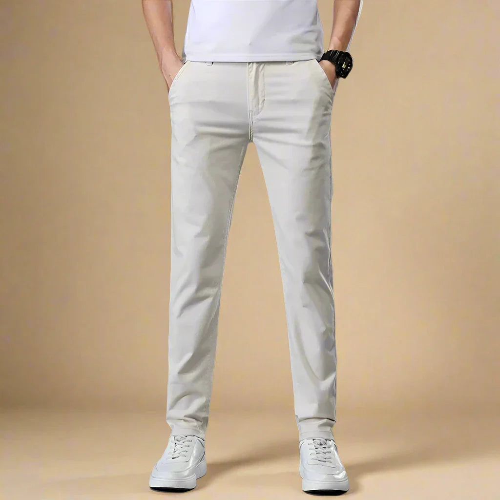 Chino Trousers - Men's Casual Smart Slim fit Trousers