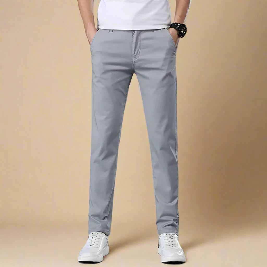 Chino Trousers - Men's Casual Smart Slim fit Trousers