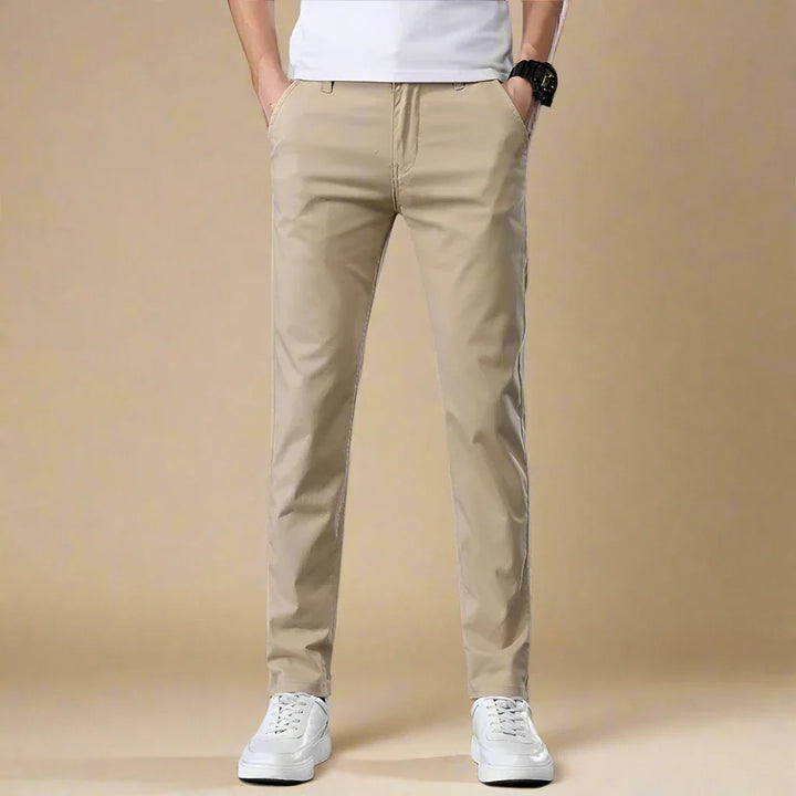 Chino Trousers - Men's Casual Smart Slim fit Trousers
