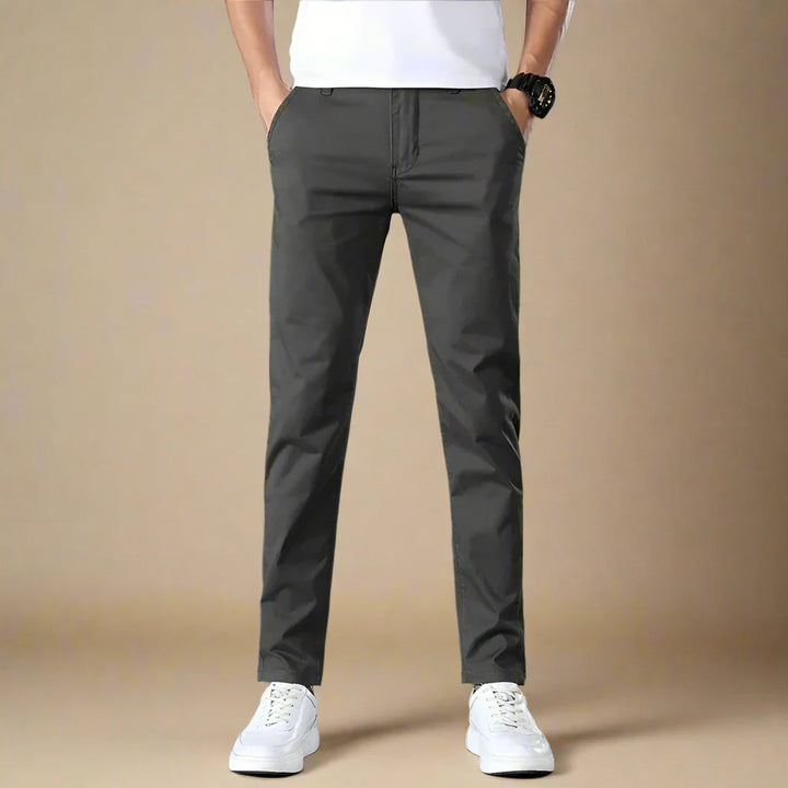 Chino Trousers - Men's Casual Smart Slim fit Trousers