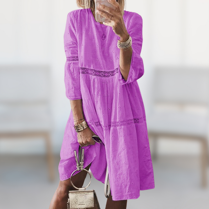 Vera - Elegant Midi Summer Dress