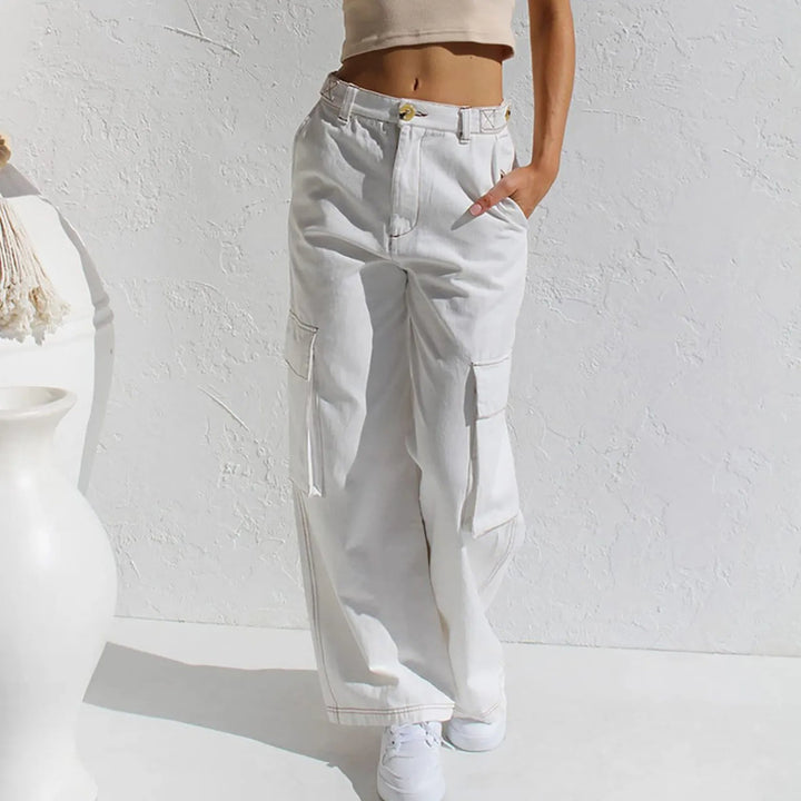 Sophia - Trendy Parachute Trousers