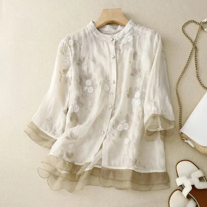 Lorian - Embroidered Blouse