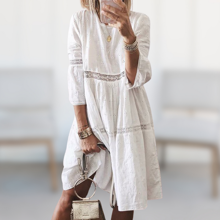 Vera - Elegant Midi Summer Dress