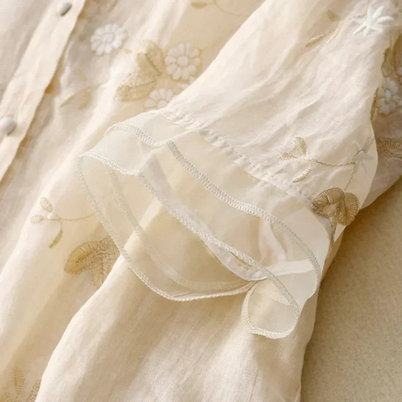 Lorian - Embroidered Blouse