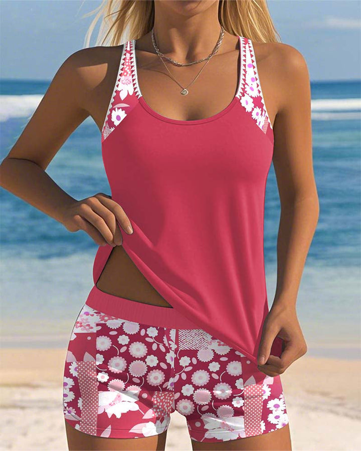 Lima - Chic Tummy Coverage Swimsuit Set