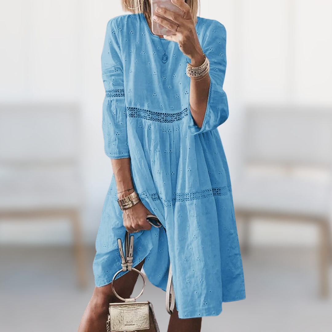 Vera - Elegant Midi Summer Dress
