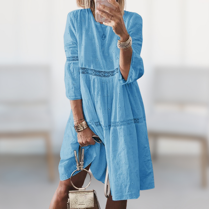 Vera - Elegant Midi Summer Dress