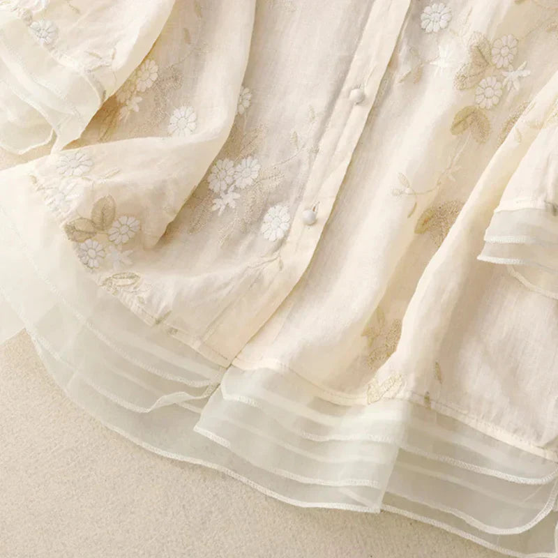 Lorian - Embroidered Blouse