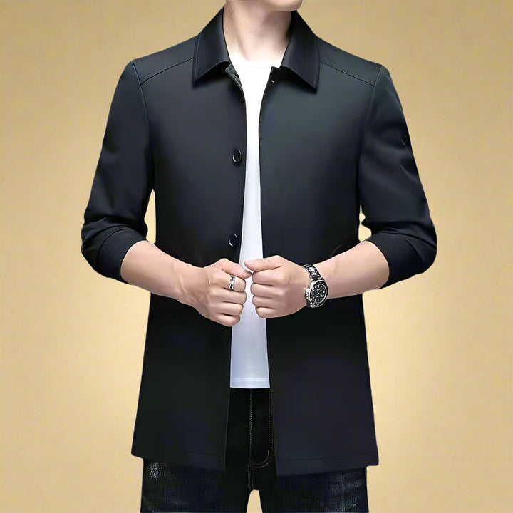 David - Turn Down Collar Coat