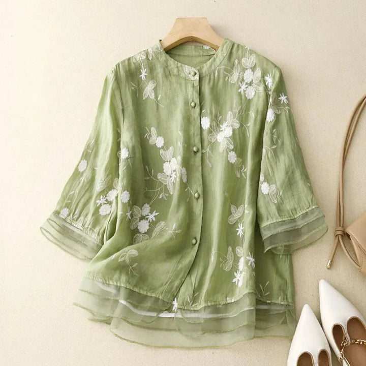 Lorian - Embroidered Blouse