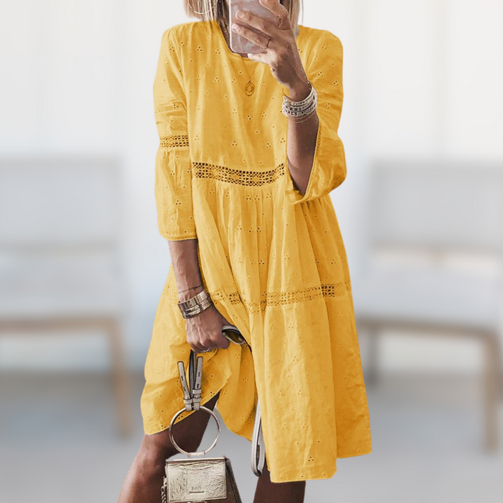 Vera - Elegant Midi Summer Dress