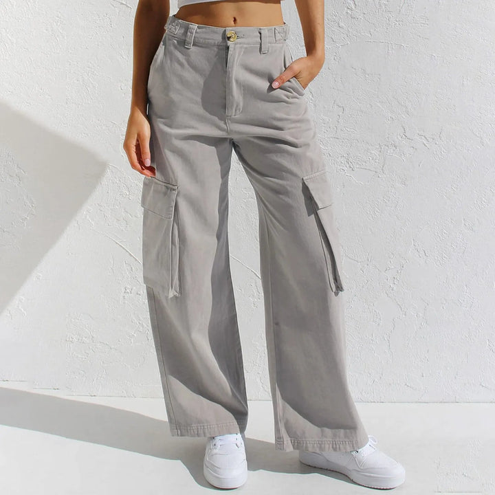 Sophia - Trendy Parachute Trousers