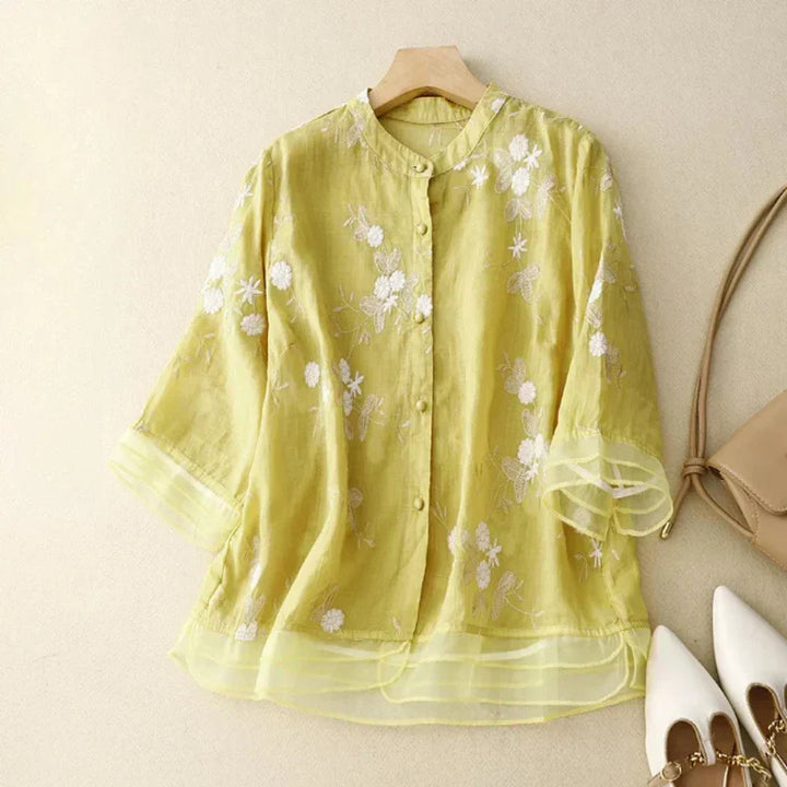 Lorian - Embroidered Blouse