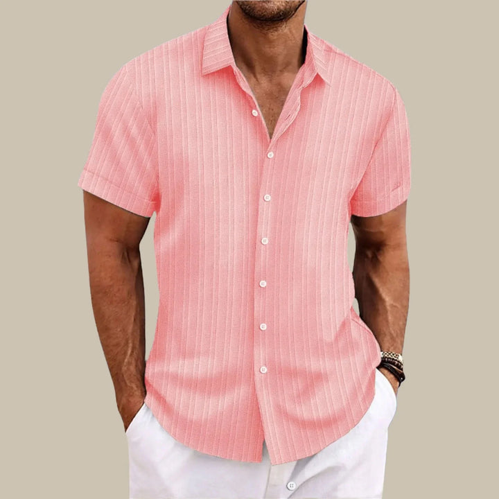 Summer Shirt - Men's Premium Linen/Cotton Mix Shirt