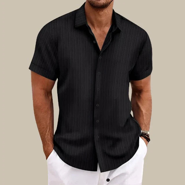 Summer Shirt - Men's Premium Linen/Cotton Mix Shirt