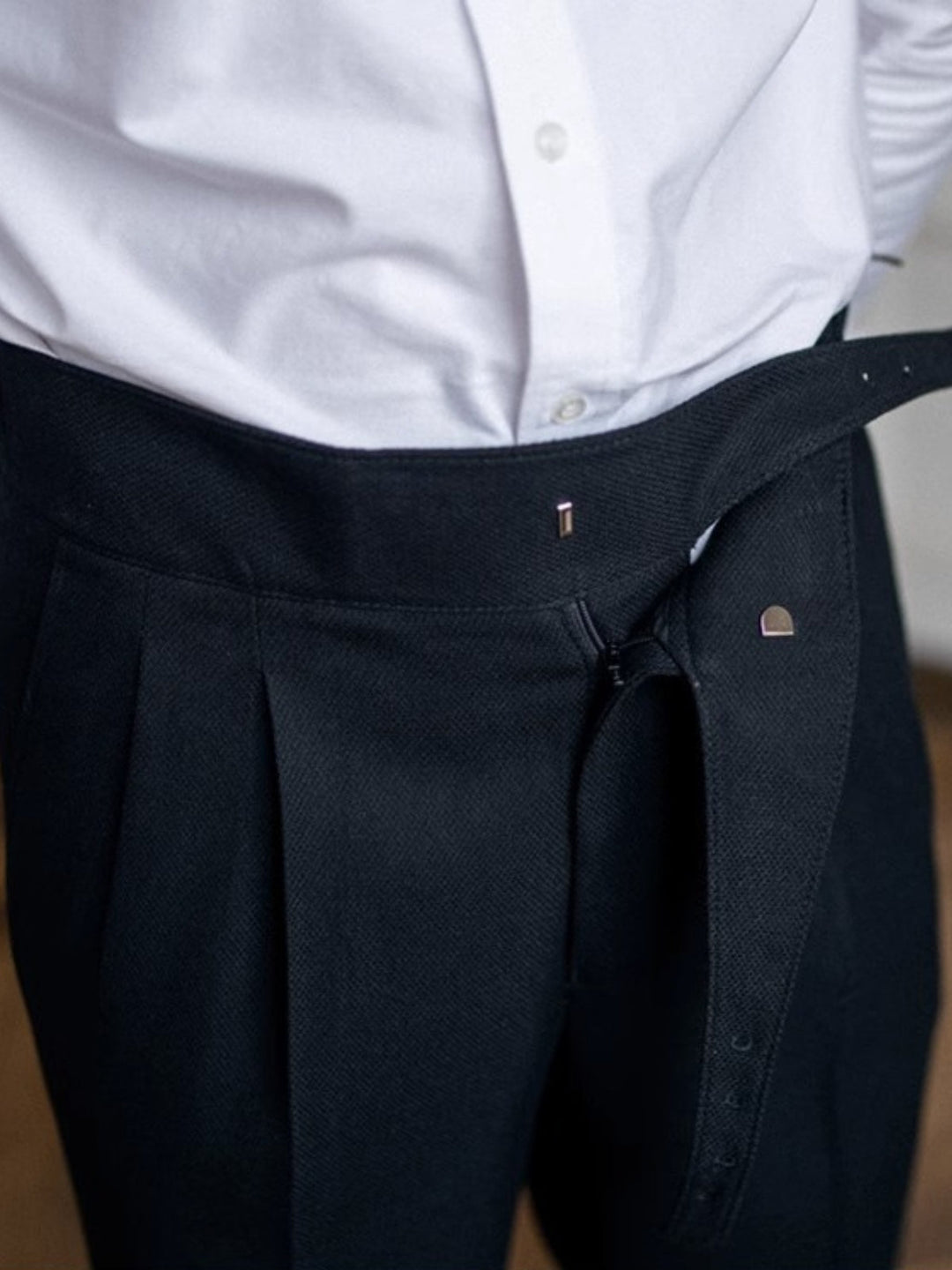 Capri - Men's Italian Style Classic Pleated Trousers