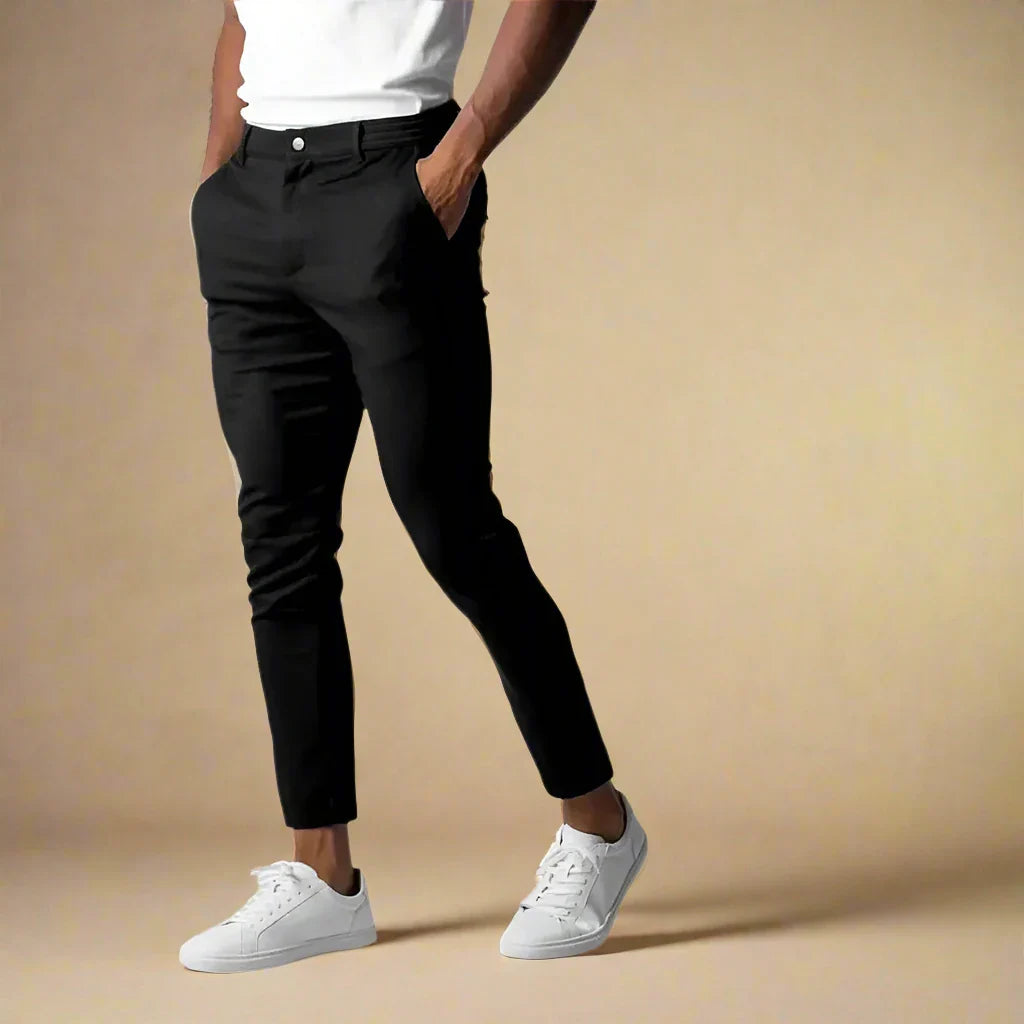 Smart Trousers - Men's Non-iron Trousers with stretch