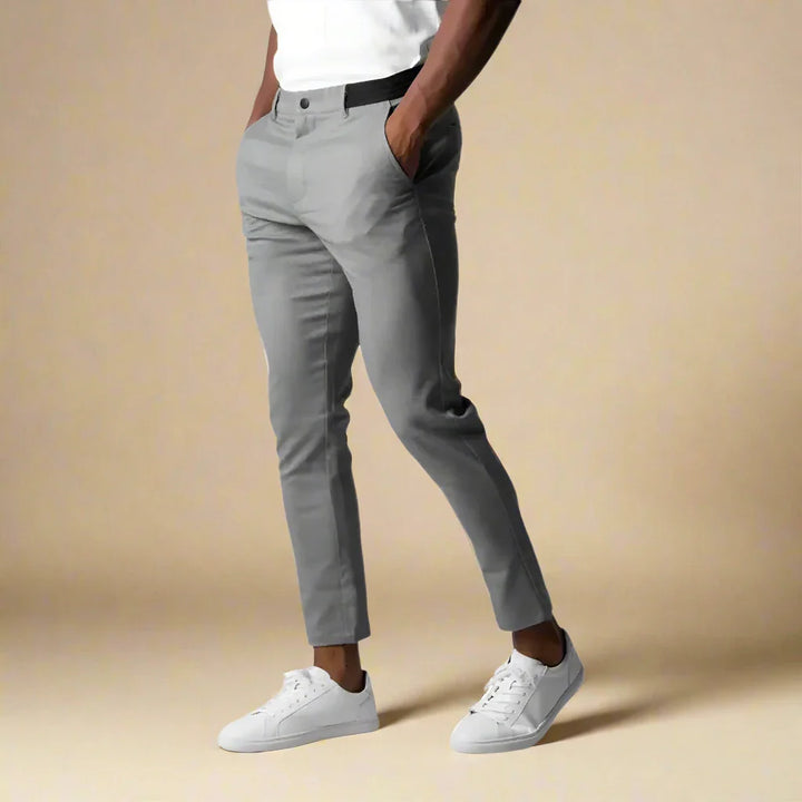 Smart Trousers - Men's Non-iron Trousers with stretch