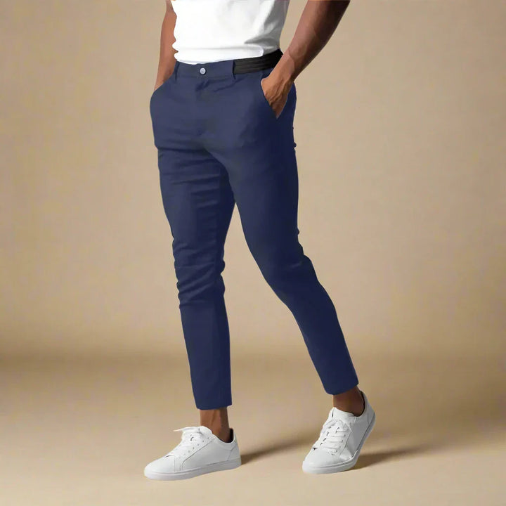 Smart Trousers - Men's Non-iron Trousers with stretch