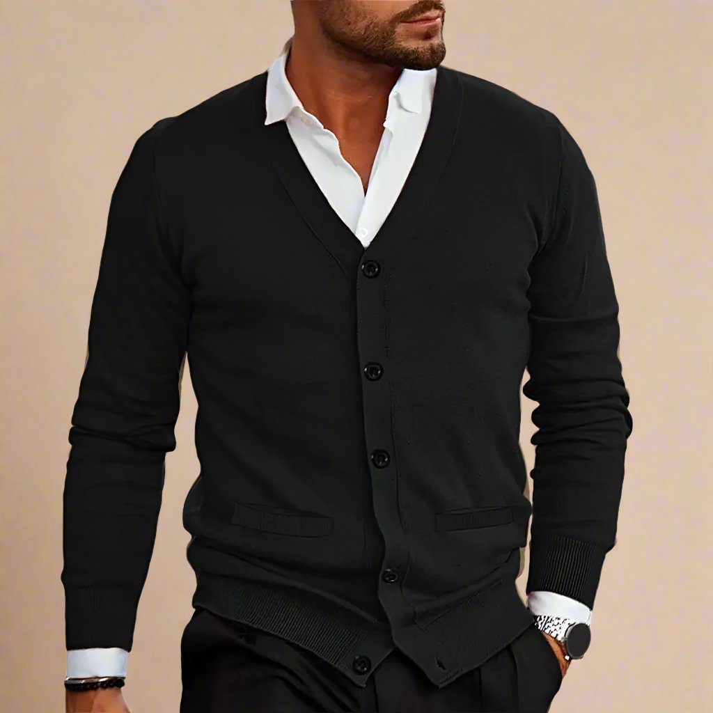 Ganti Cardigan - Men's Business Casual Cardigan with Buttons