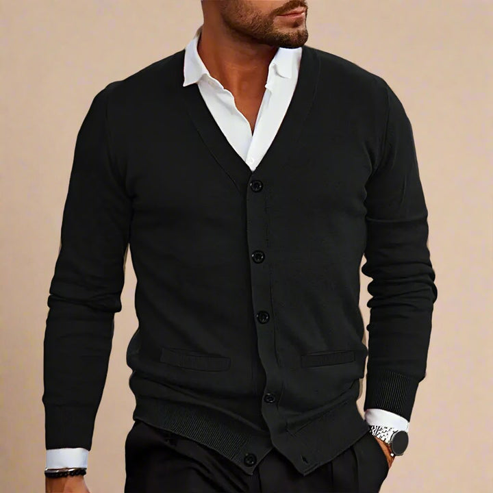 Ganti Cardigan - Men's Business Casual Cardigan with Buttons