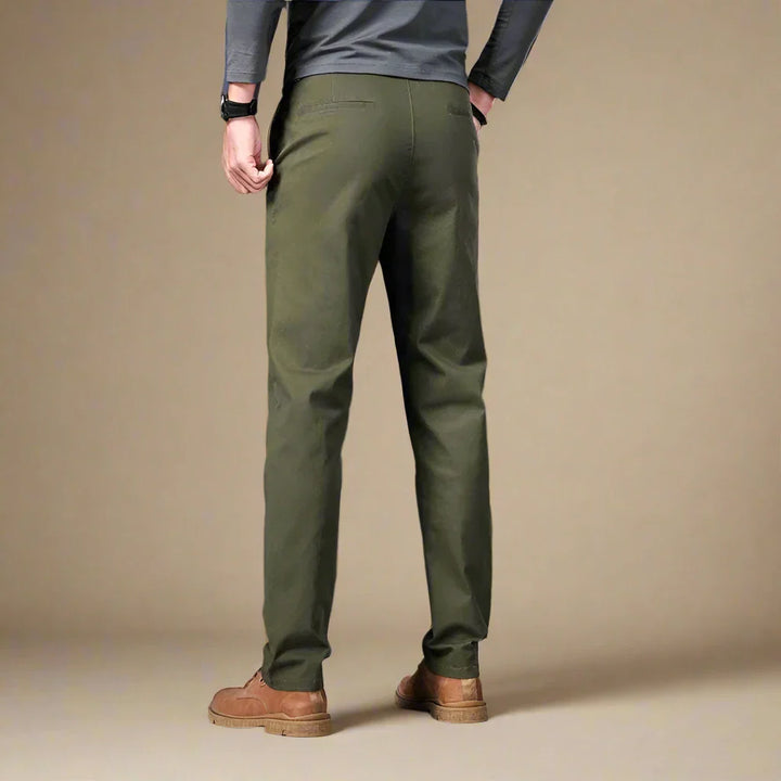 Chino Trousers - Men's Business Casual Cotton Trousers
