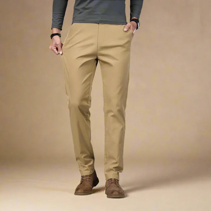 Chino Trousers - Men's Business Casual Cotton Trousers