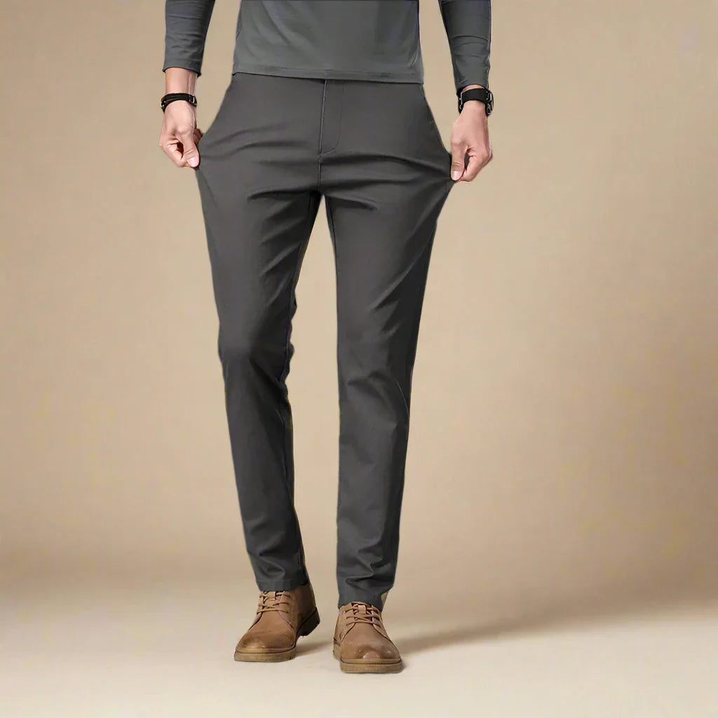Chino Trousers - Men's Business Casual Cotton Trousers