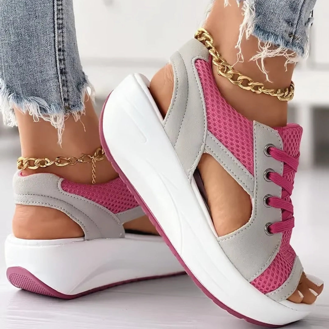 Strappy Sandals for Women – Comfortable Lace-Up Sandals for Summer