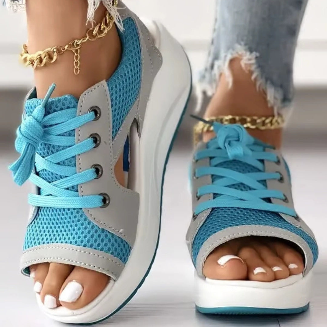 Strappy Sandals for Women – Comfortable Lace-Up Sandals for Summer