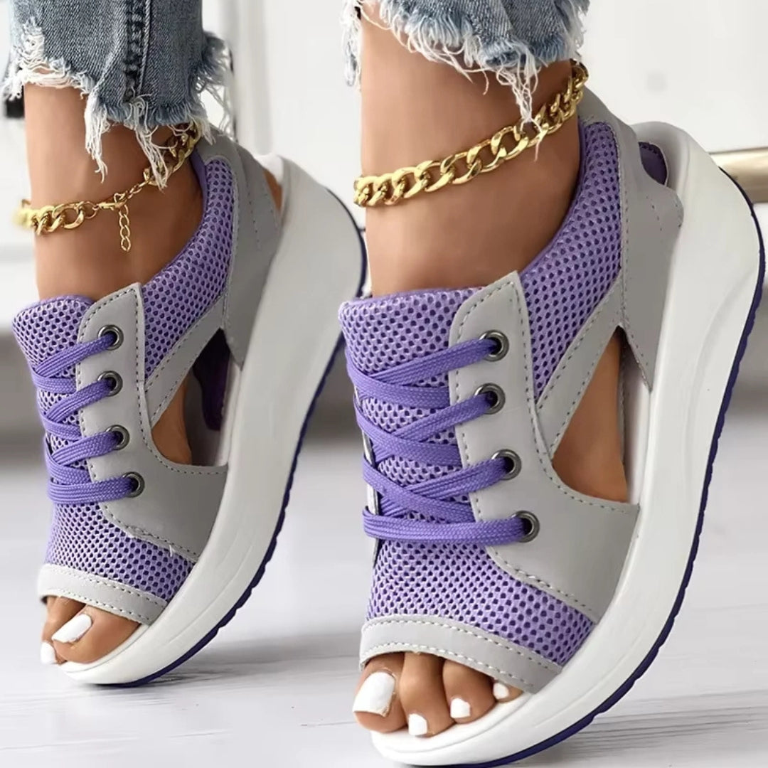 Strappy Sandals for Women – Comfortable Lace-Up Sandals for Summer