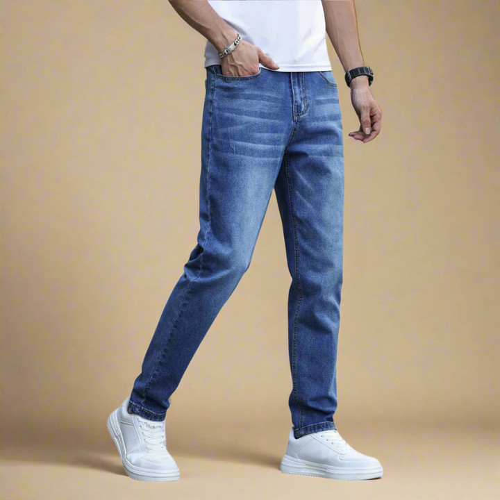 Classic Jeans - Men's Casual Stretch Slim Fit Jeans