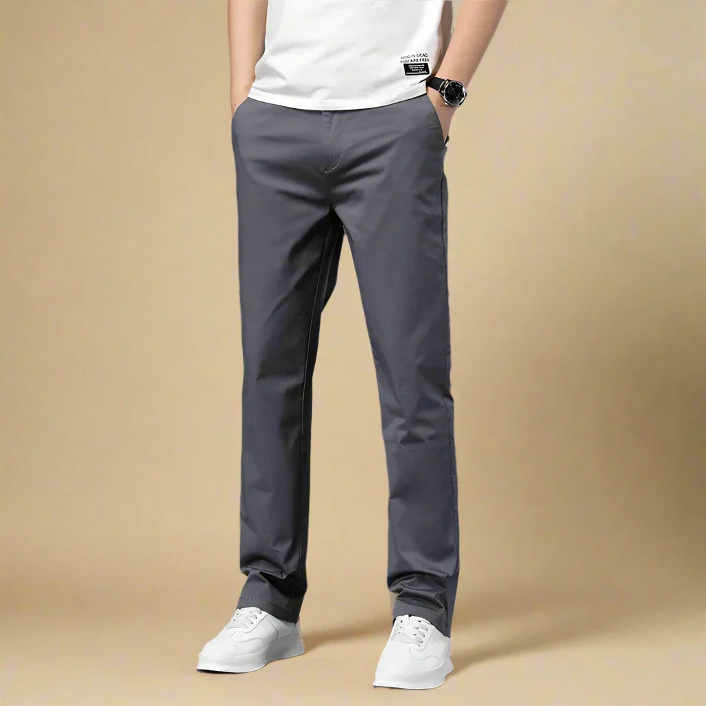 Chino Trousers - Men's Casual Smart Trousers