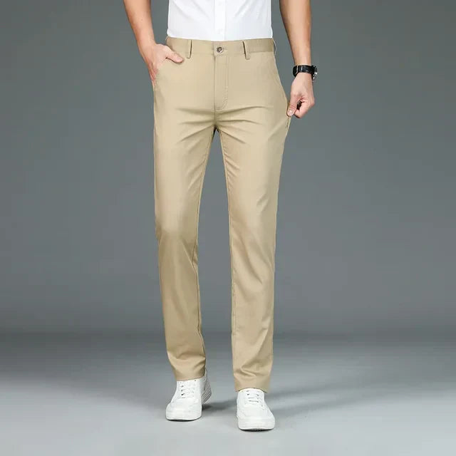 Brenello Fabric Pants for Men – Stylish Italian Trousers