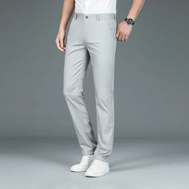 Brenello Fabric Pants for Men – Stylish Italian Trousers