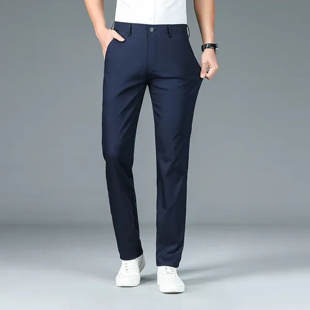 Brenello Fabric Pants for Men – Stylish Italian Trousers