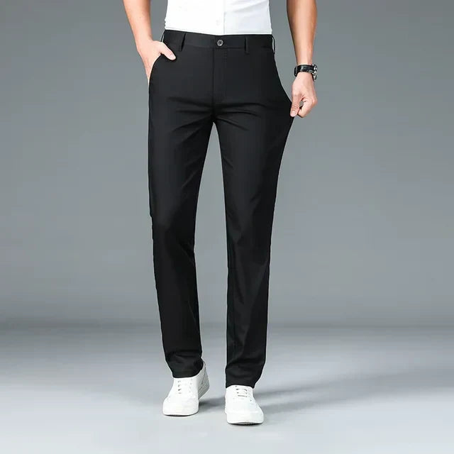 Brenello Fabric Pants for Men – Stylish Italian Trousers