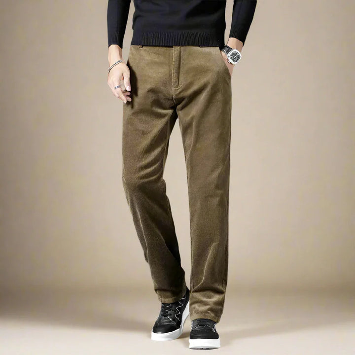 Moderne Stretch-Stoffhose