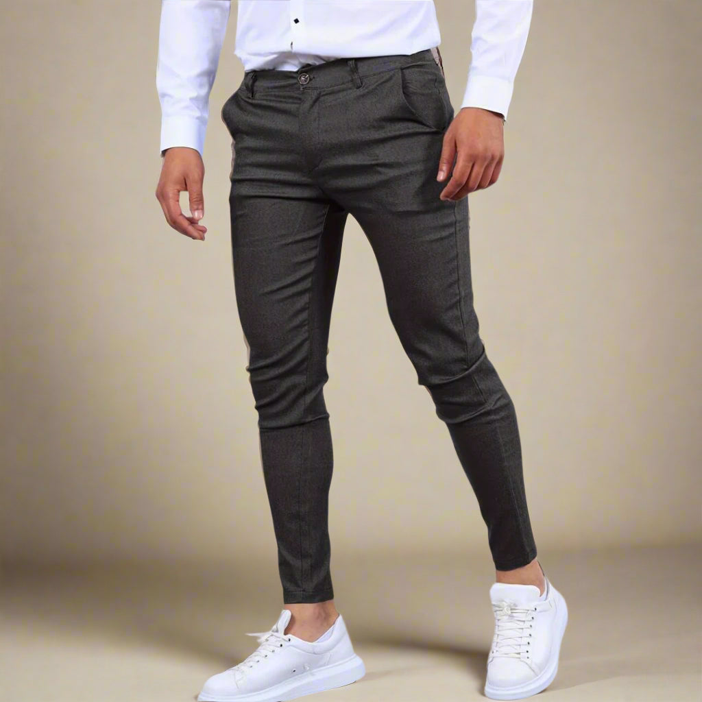 Chino Trousers - Men's Premium Stretch Skinny-Fit Chino Trouser