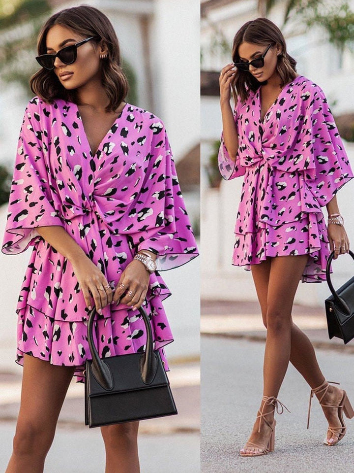 Chloe - Chic Floral Mini Dress