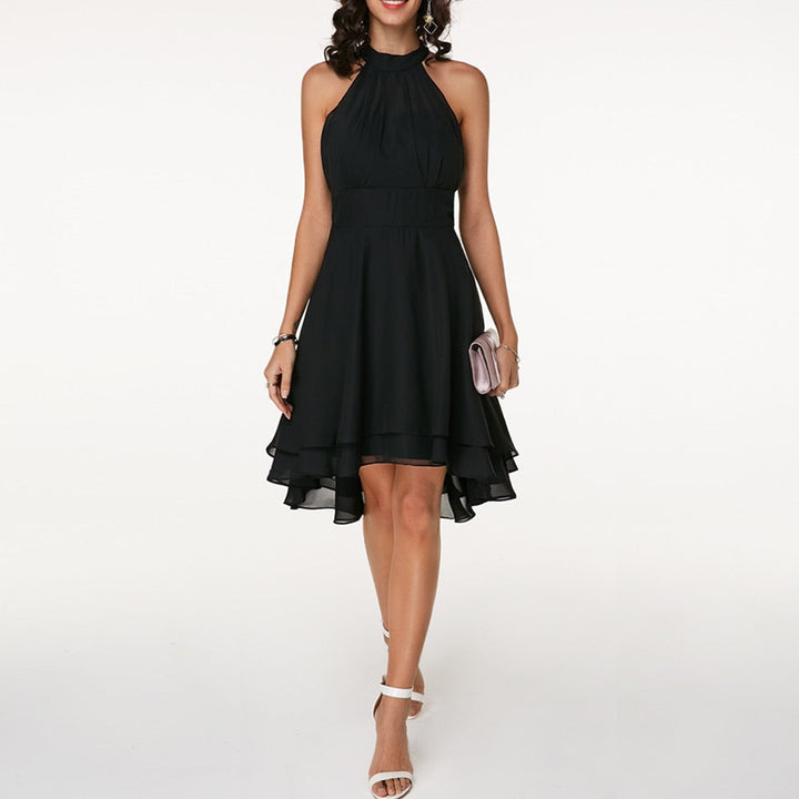 Chloe - Chic Midi Cocktail Dress