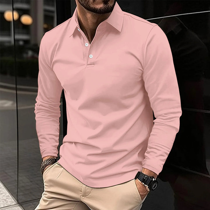 Hugos - Premium Long Sleeve Poloshirt