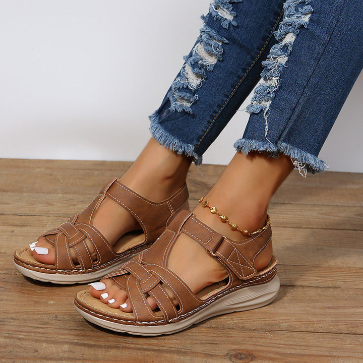 Chloe - Comfortable Ankle Strap Sandals