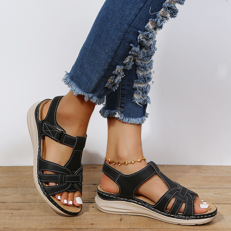 Chloe - Comfortable Ankle Strap Sandals