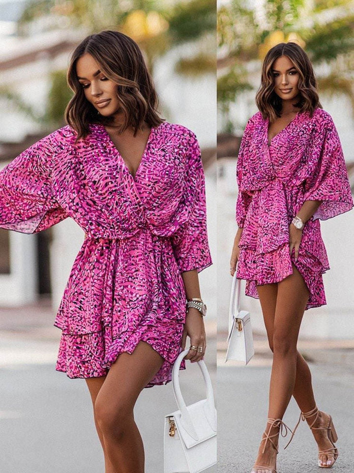 Chloe - Chic Floral Mini Dress