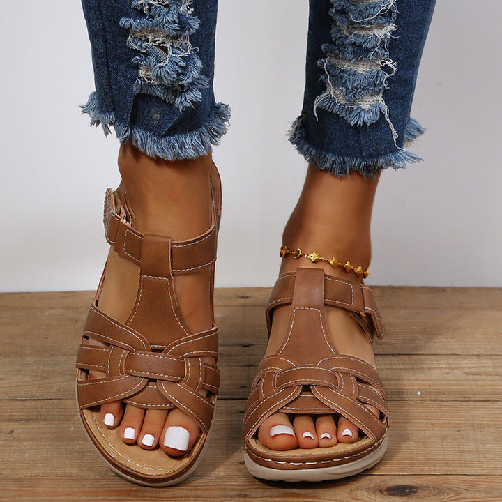 Chloe - Comfortable Ankle Strap Sandals