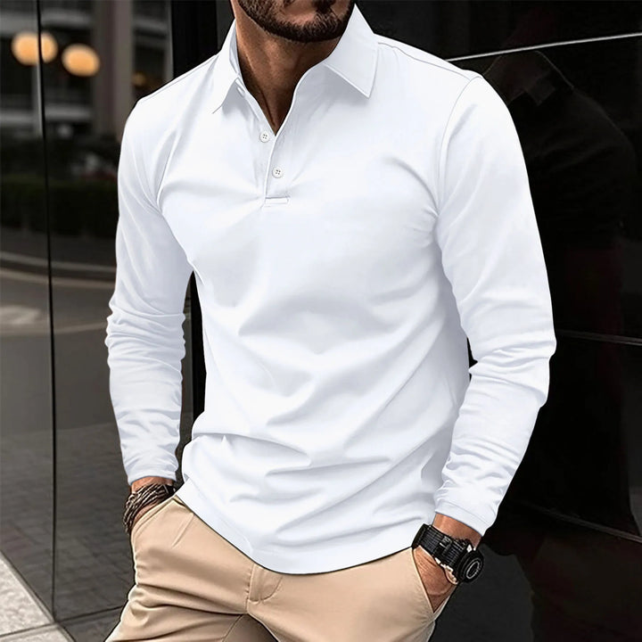 Hugos - Premium Long Sleeve Poloshirt
